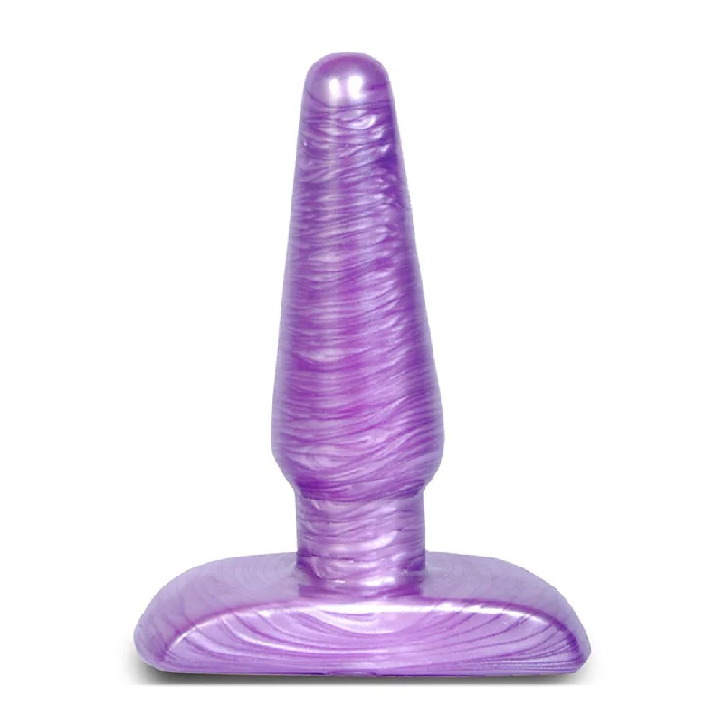 Anal toys with glide ease-Blush Cosmic Plug Small