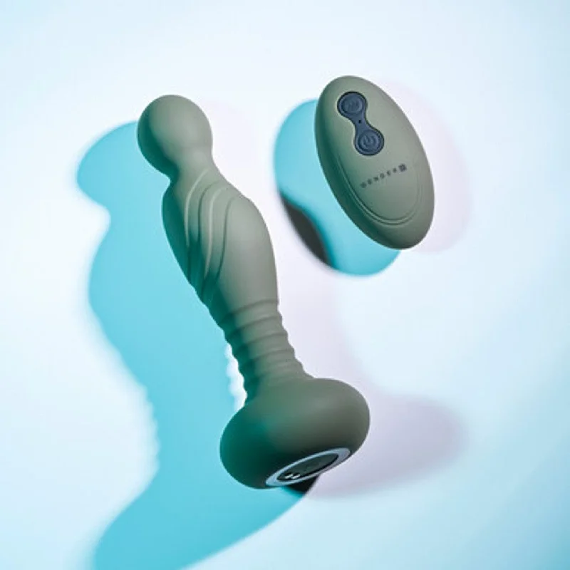 Anal toys with tame calm-Zero Tolerance - Gender X The General Remote Control Anal Plug (Green)