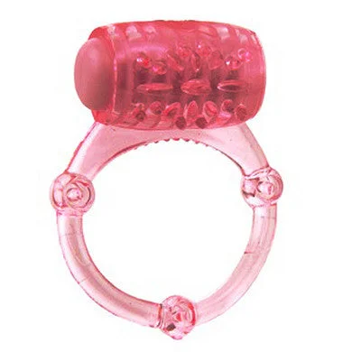 cock ring with quiet vibes-Humm Dinger Vibrating Penis Ring - Magenta