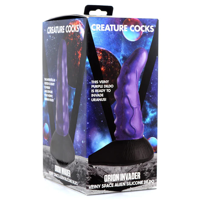 lifelike silicone thin dildo-Creature Cocks Orion Alien Dildo by XR