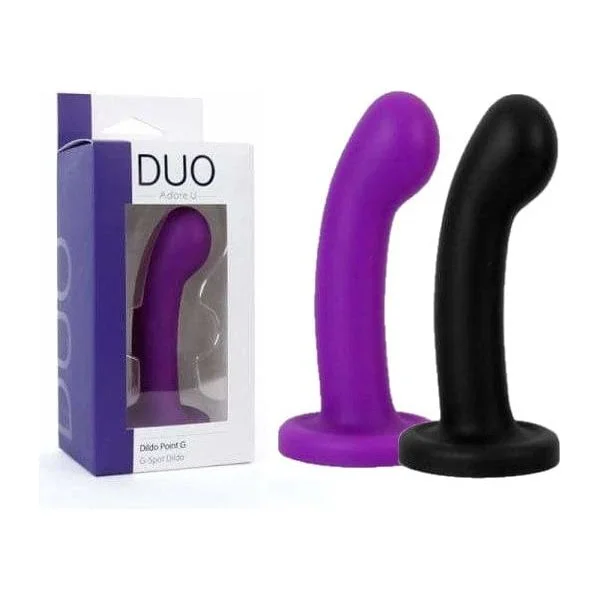 large silicone thick dildo-Dildo - Adore U Duo - Dildo Point G