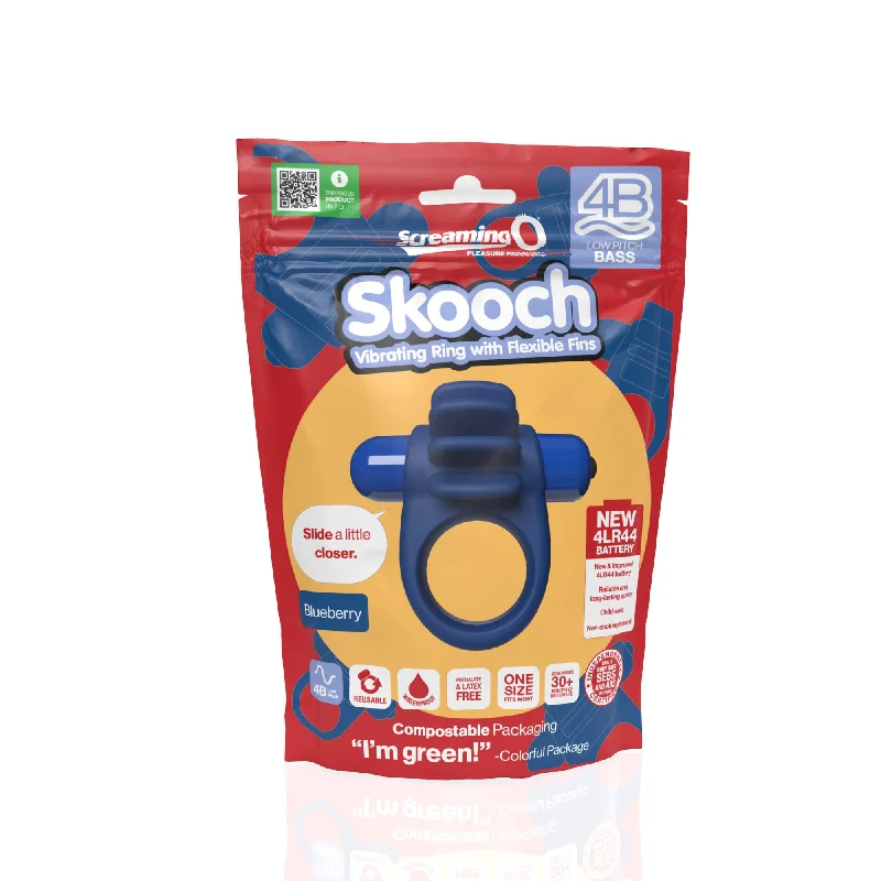 cock ring with eco fun-4b Skooch - Blueberry