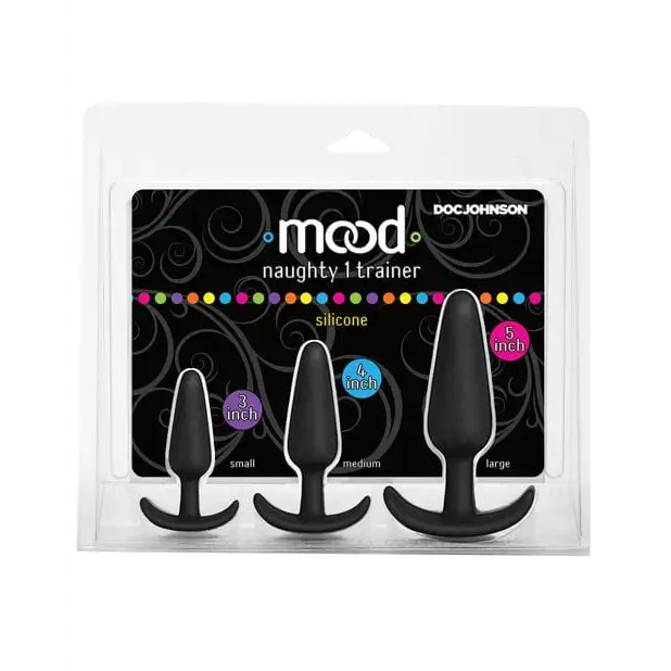 Anal toys with bold calm-Mood Naughty 1 Anal Trainer Set - Set Of 3