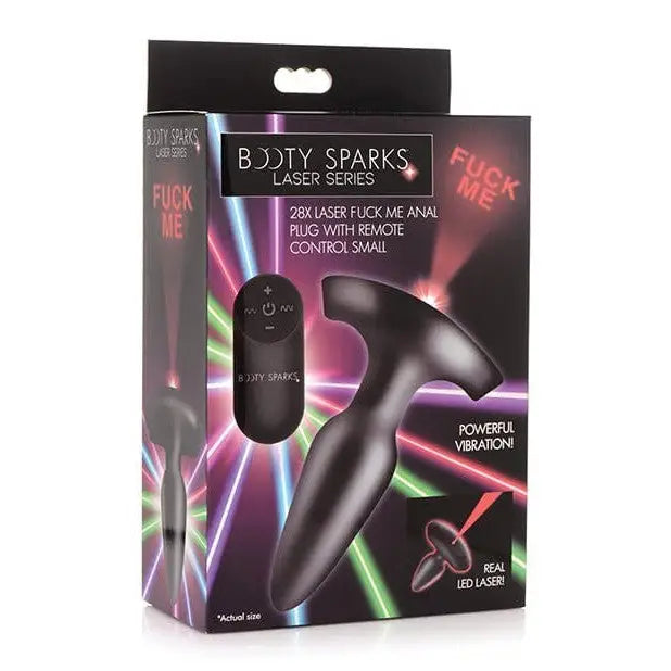 Anal toys for wild calm-Booty Sparks Laser 'Fuck Me' Anal Plug with Remote