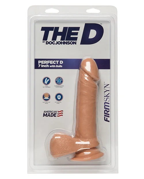 fantasy silicone curved dildo-The D Perfect D W/balls