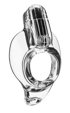 cock ring for first joy-Cock Armour Buzz - Clear