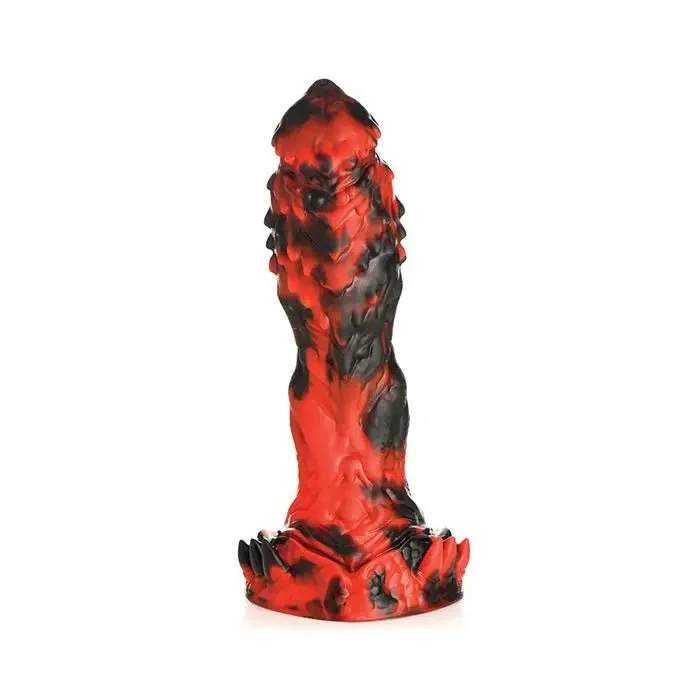 bumpy silicone thin dildo-Grim Reaper Silicone Creature Dildo - Creature Cocks