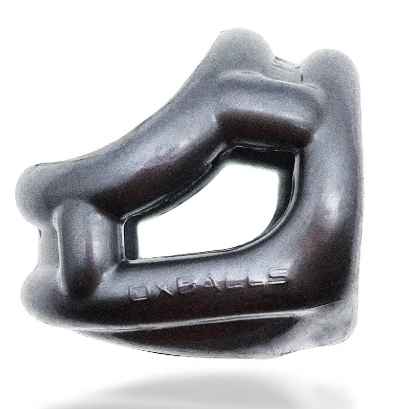 cock ring with ribbed surface-Oxballs Cocksling Air Original Cocksling Made Lite Steel