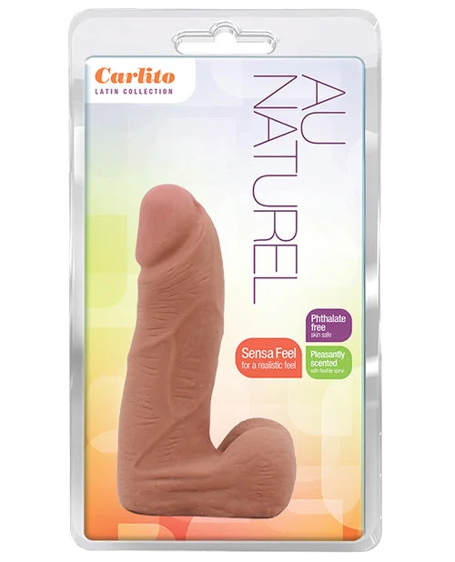 textured glass silver dildo-Blush Au Naturel Carlito