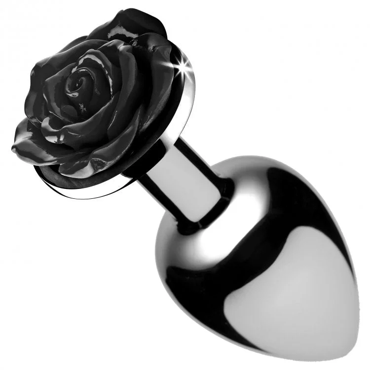 Anal toys with fun hues-Black Rose Anal Plug