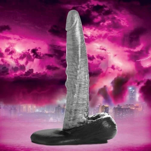 thin silicone ribbed dildo-Dildo - Creature Cocks - The Gargoyle-9 Pouces