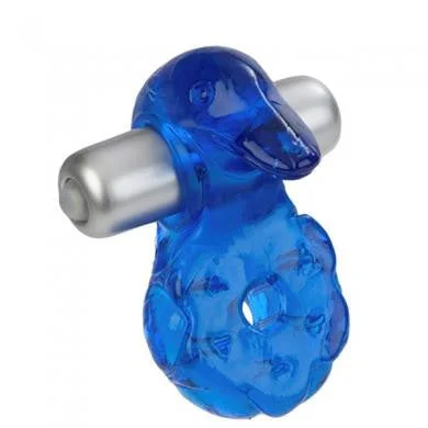 cock ring for reliable pressure-Micro Vibe Arouser- Power Duckie