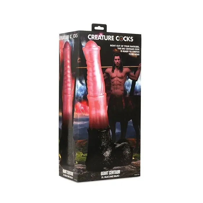 flexible rubber fantasy dildo-Creature Cocks Giant Centaur XL Horse Dildo - Creature Dildo