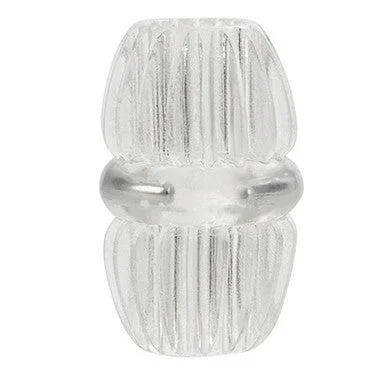 cock ring with cooling effect-Magnum Support Plus Double Girth Cage - Clear