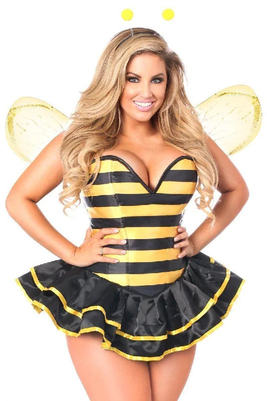 corset for witch look-Top Drawer Premium Queen Bee Corset Costume