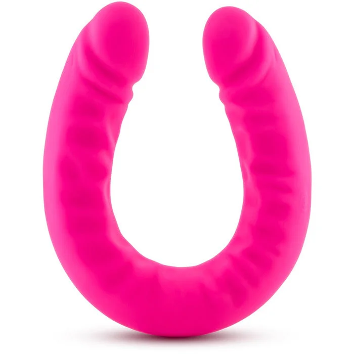 veined silicone thin dildo-Rusé Slim Double Dildo