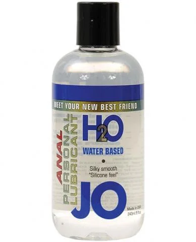 Anal toys with tough calm-JO 8 oz Anal H2O Lubricant