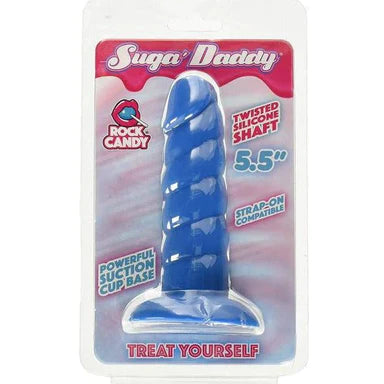 thick silicone lifelike dildo-Rock Candy Suga Daddy Dildo 5.5" by Hustler