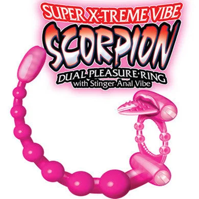 cock ring for core vibes-X-Treme Scorpion Dual Pleasure Vibe