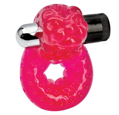 cock ring with wavy finish-Sex Please Vibrating Cock Ring - Misha