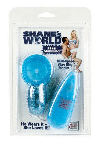 cock ring with small joy-Shane's World His Vibrating Stimulator - Blue