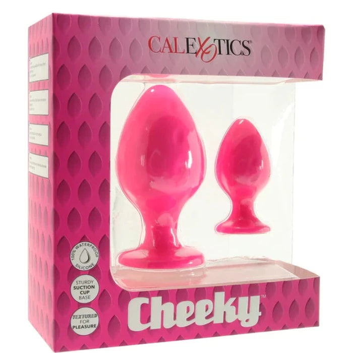 Anal toys with rich joy-CalExotics ''Cheeky'' Butt Plugs -Pink