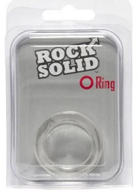 cock ring with gentle vibes-Rock Solid O Ring - Clear