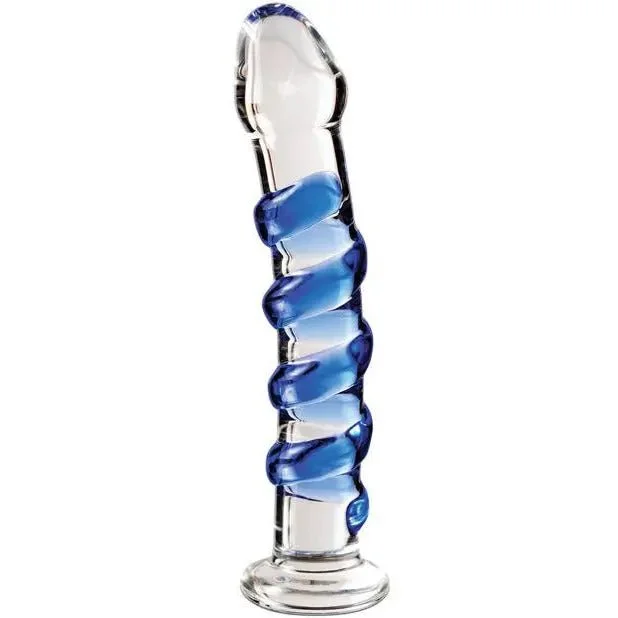 soft glass curved dildo-Hand Blown Glass Dildo: Elegance Meets Intense Pleasure