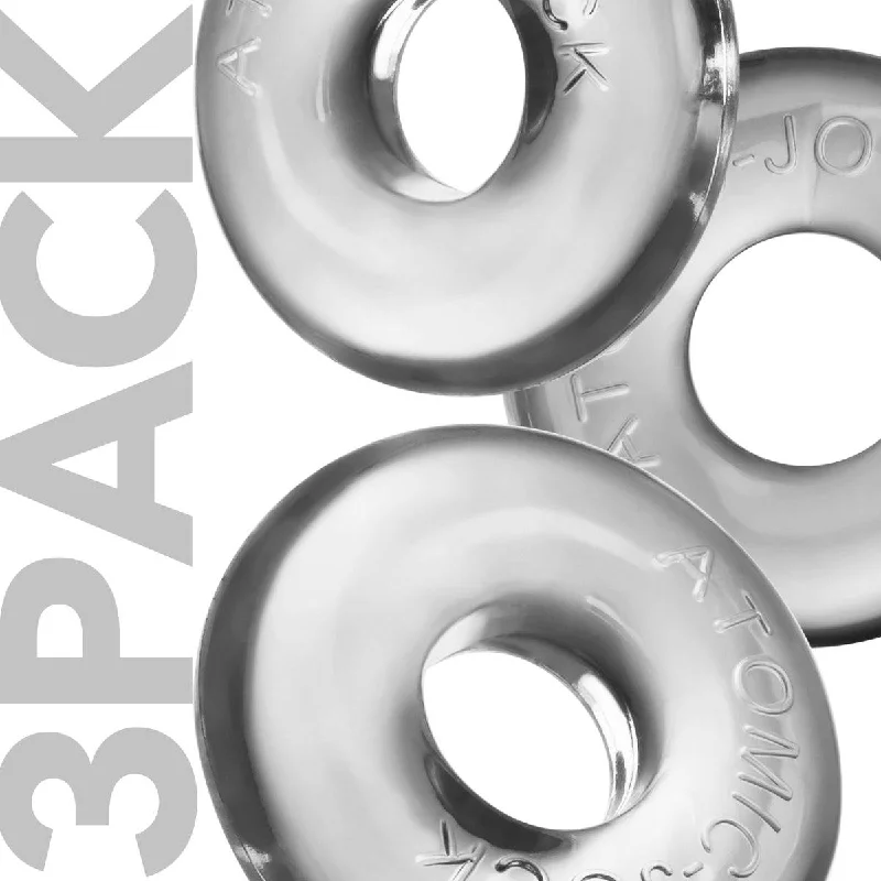 cock ring for heightened pleasure-Oxballs Ringer Max 3Pk Clear