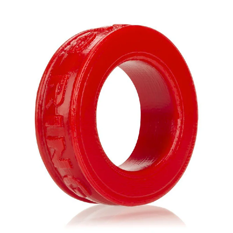 cock ring for muscle support-Oxballs Pig Ring Red