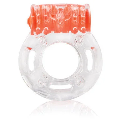 cock ring with quiet play-Color Pop Quickie Screaming O  Plus - Orange - Each