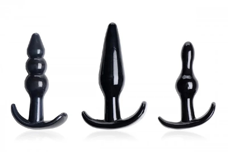 Anal toys with strong pull-Anal Teaser Comfort Plug Set