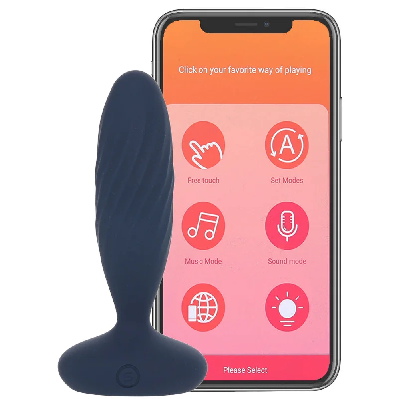 Anal toys for anal bliss-Jordan App-Controlled Thrusting Anal Vibe