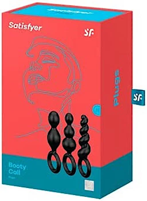 Anal toys with chill calm-Satisfyer ''Booty Call'' Anal Plugs 3Pc Set