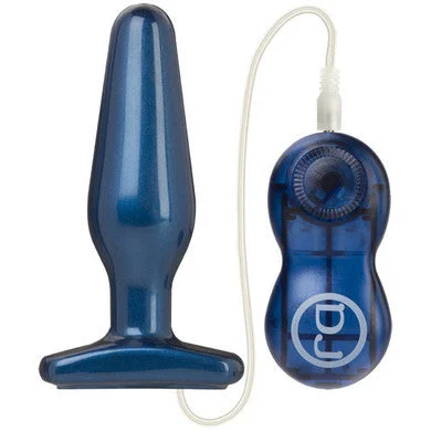 Anal toys for pro joy-Pretty Ends Vibrating Anal  Plug - Medium - Blue