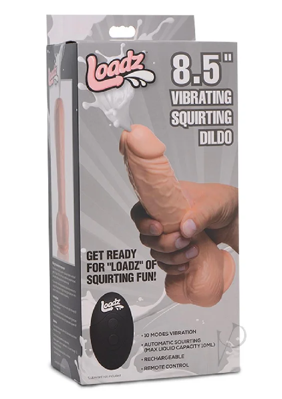 thick rubber fantasy dildo-Loadz Squirting Dildo 8.5 Light