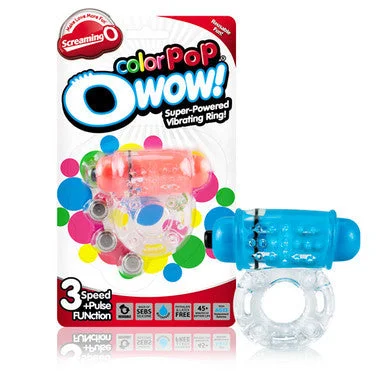 cock ring with mild joy-The Screaming O Color Pop  O Wow - Assorted Colors -