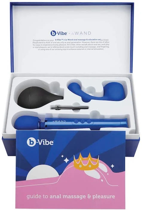 Budget anal toys packs-B Vibe ''X'' Le Wand 10pc Anal Set