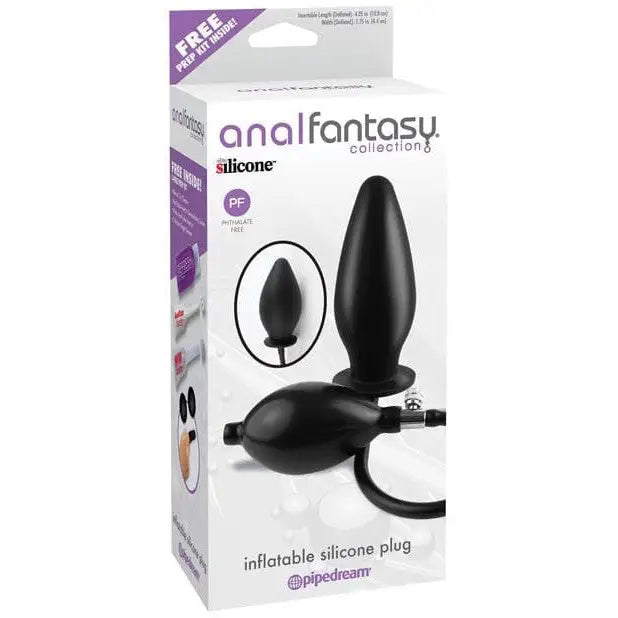 Anal toys for new users-Anal Fantasy Collection Inflatable Silicone Plug