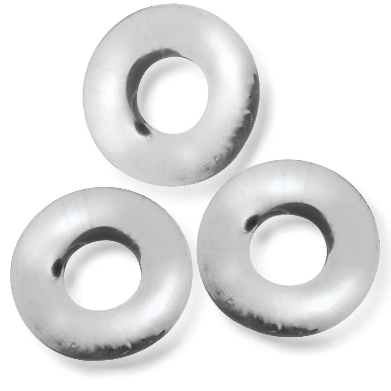 cock ring for closer bonds-Oxballs Fat Willy 3-Pack Jumbo Cockrings Clear