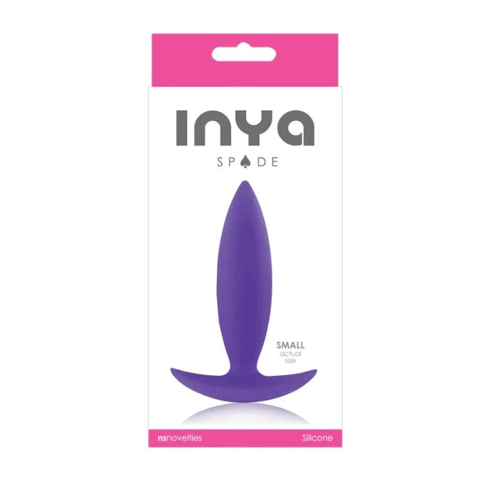 Anal toys with wet joy-Inya Spade Plug ''Small'' -Purple