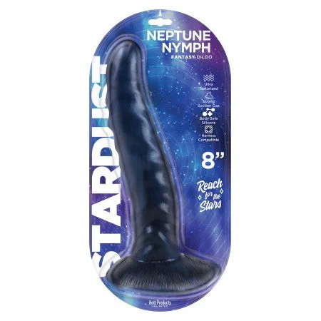 firm glass straight dildo-Stardust Neptune Nymph Dildo by Hott Products