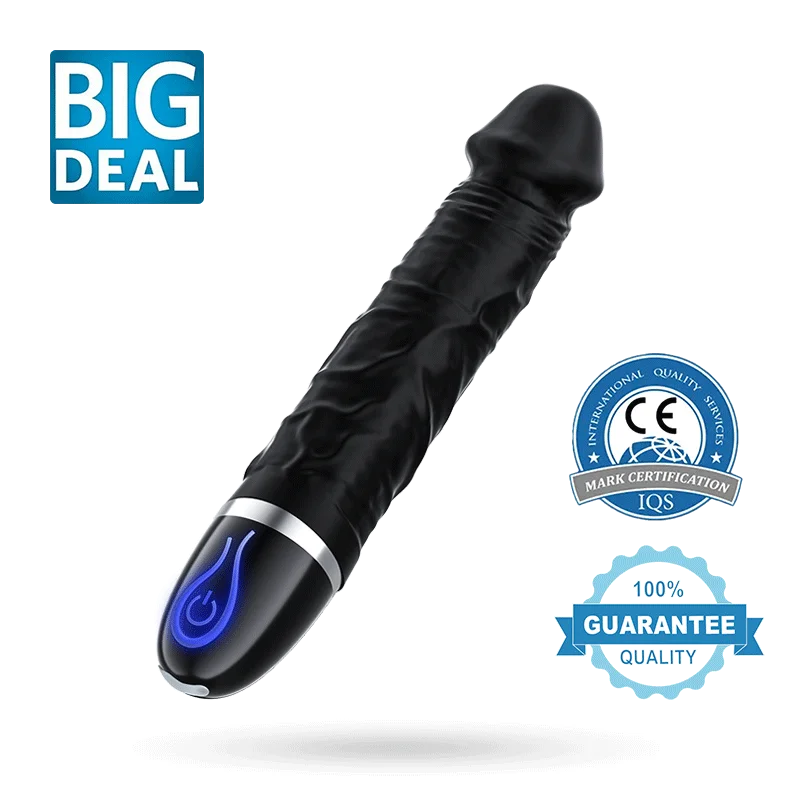 thick rubber bumpy dildo-G Spot Vibrator Dildo with 7 Vibration Modes Realistic Dildos