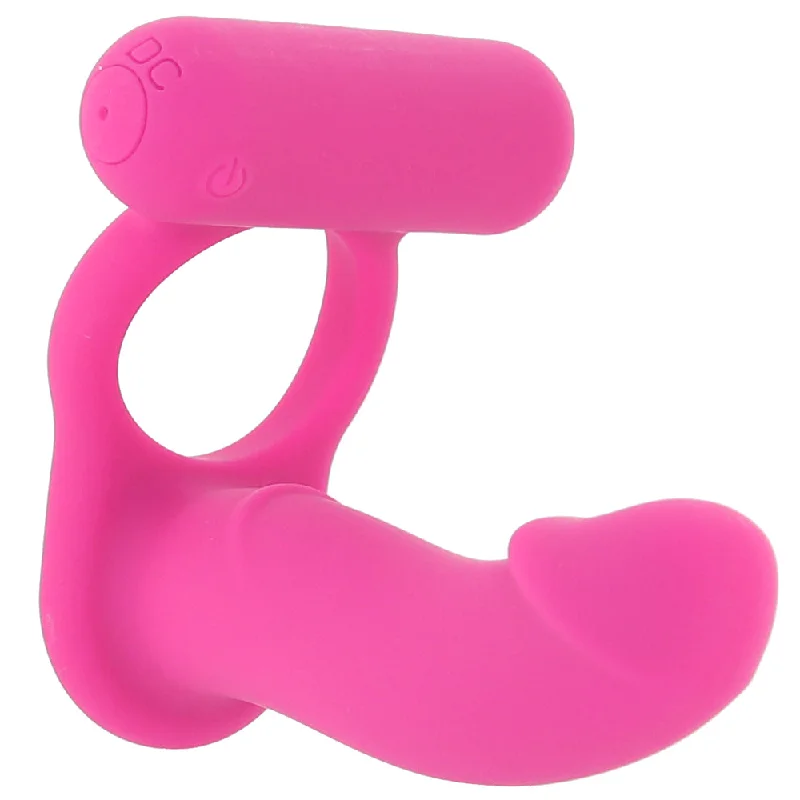 cock ring with discreet pouch-Double Diver Vibrating Ring