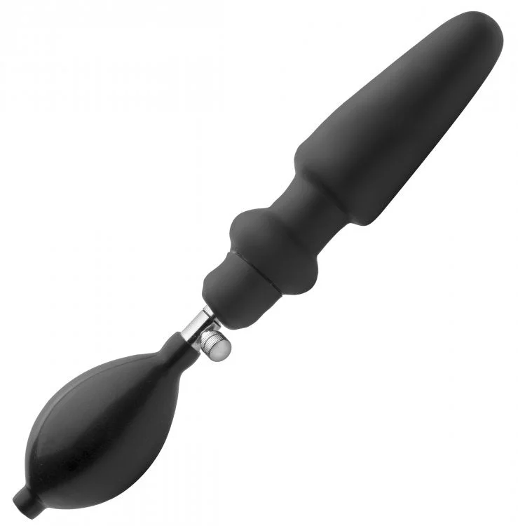 Anal toys with tilt tip-Expander Anal Plug with Removable Pump