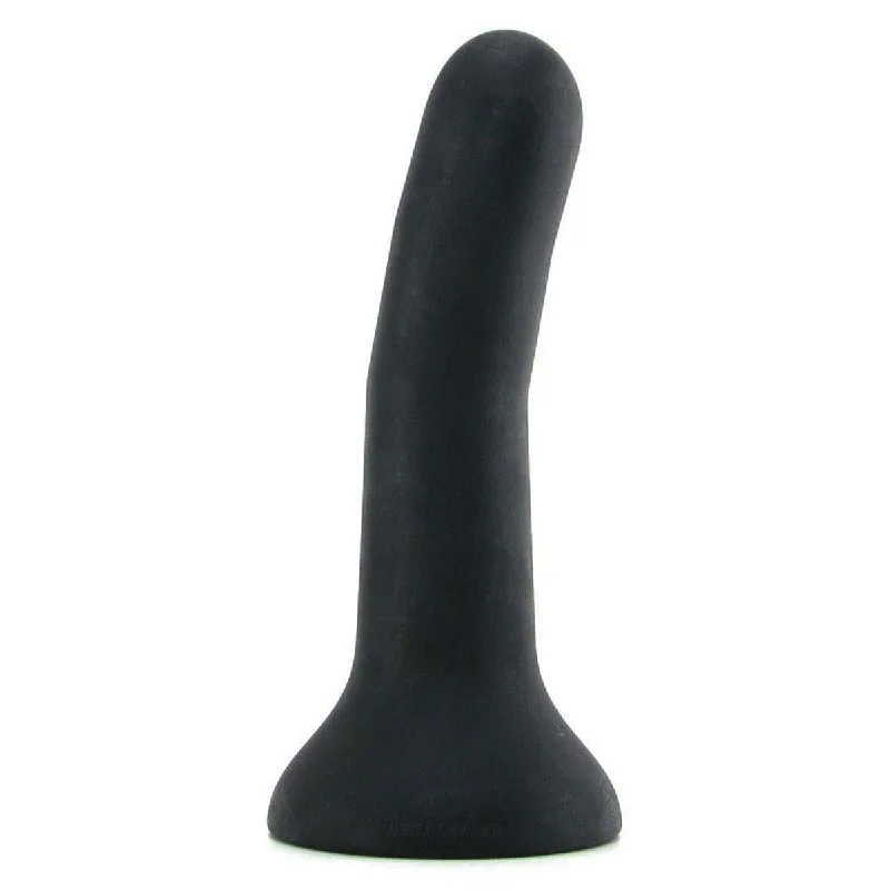 soft glass curved dildo-Wet for Her Five Jules - Medium - Black Noir